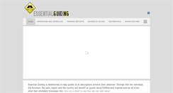 Desktop Screenshot of essentialguiding.com